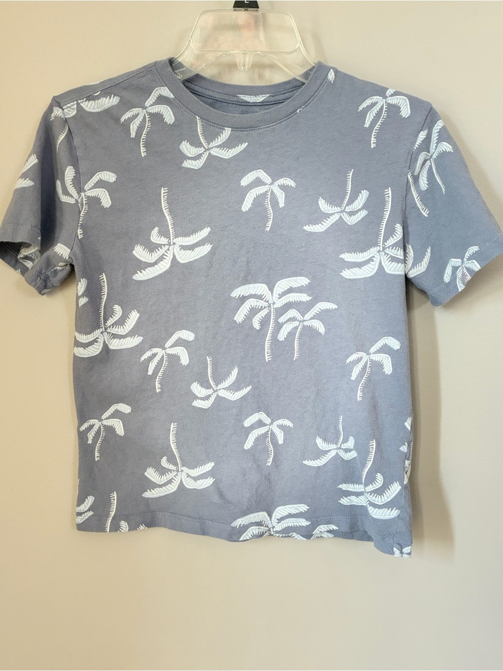 🌴 Old Navy Boys Palm Tree T-Shirt | Size L 10-12 | Blue